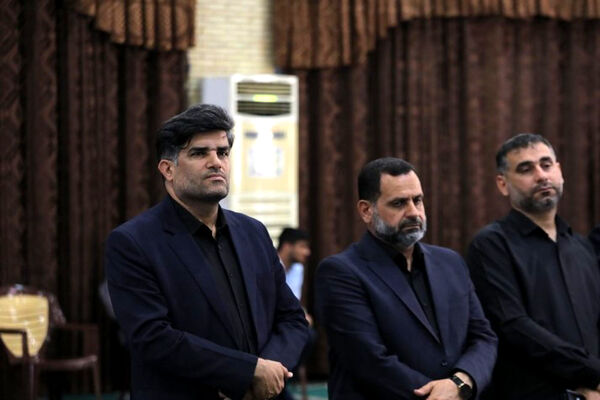 مراسم سوگواری سیدالشهدای خدمت در بوشهر