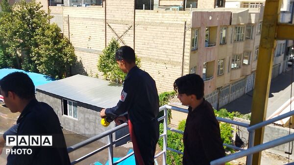 آخرین روز از دوره آموزش آتشنشانی داوطلب ویژه آقایان در نیشابورـ۲