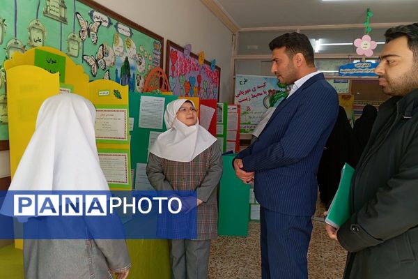 نمایشگاه صنایع دستی و طرح جابربن حیان در مدرسه فردوسی اردبیل