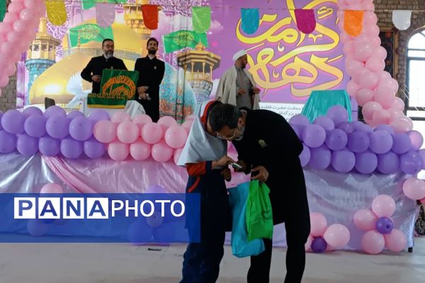 ویژه برنامه دهه کرامت درشهر لپویی 