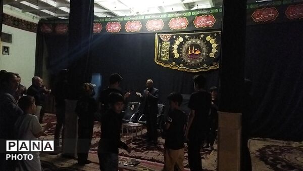 مراسم شب عاشورا در مسجد و هیئت اعظم ولی عصر نیشابور 