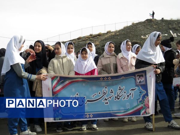 حضور پرشور مردم غلامان در راهپیمایی ۲۲ بهمن