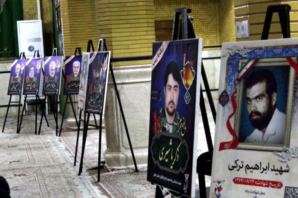 مراسم اولین سالگرد شهادت مدافع حرم سرتیپ شهید سیدرضی موسوی در زنجان