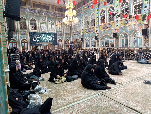 عزاداری حضرت ام البنین (س) در تکیه ابوالفضلی 