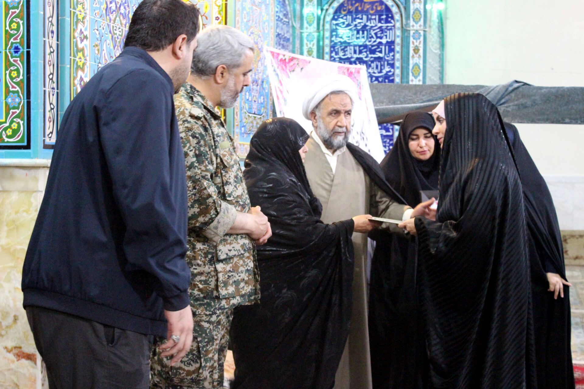 افتتاح پایگاه مقاومت حضرت معصومه (س) واحد خواهران در شاهین ویلای کرج