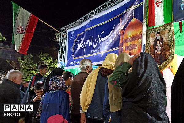جشن مردمی ولادت امام رضا(ع) در آباده
