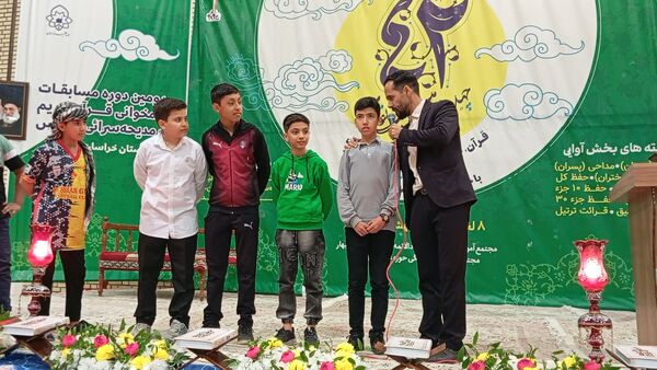 آیین افتتاحیه چهل و دومین دوره مسابقات قرآن، عترت و نماز دانش‌آموزان خراسان رضوی