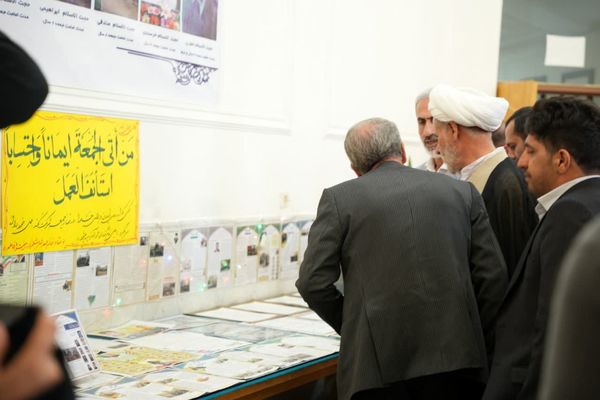 افتتاحیه نمایشگاه «سیمای حضور، جمعه نصر»