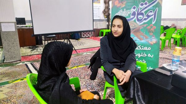 اعتکاف سازمان دانش آموزی دختران کرمان