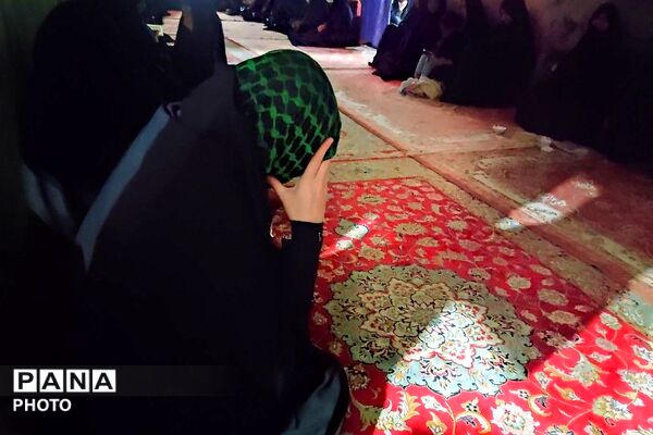 مراسم شهادت قائد امت در شهر بار نیشابور