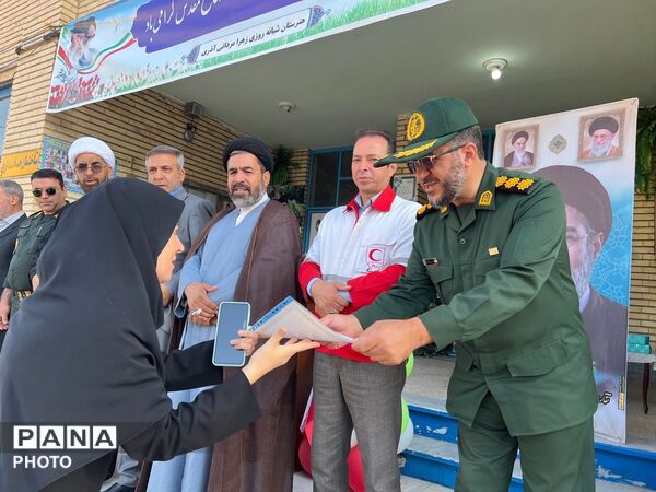 آغاز سال تحصیلی در مدرسه مردانی‌آذر صوفیان