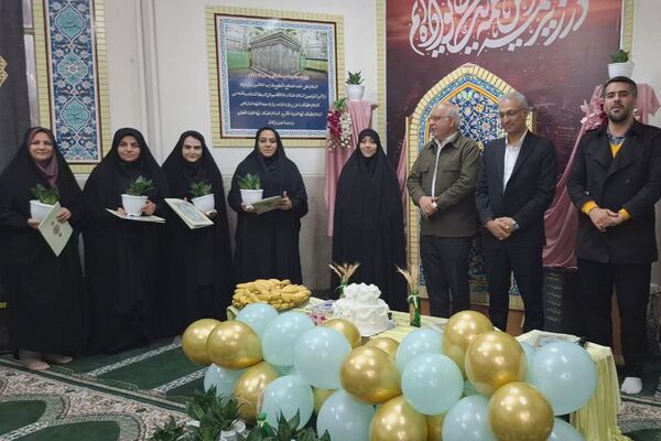 گرامیداشت ولادت بانوی دو عالم در اداره آموزش و پرورش ناحیه یک شهرری
