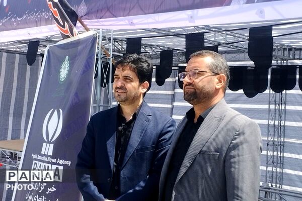 جلوه‌ای از  همبستگی و خدمت در وداع رهبر شهید  امت اسلام در بهارستان دو