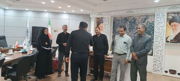 جلسه شورای اسلامی و تقدیر از خبرنگاران شهرستان خلیل آباد