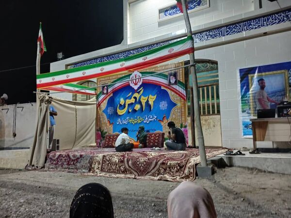 راهپیمایی ۲۲ بهمن در شهر شمیل بندرعباس