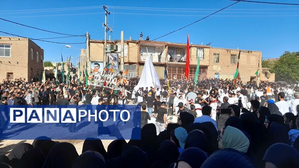 عزاداری عاشورا در روستای برزنون