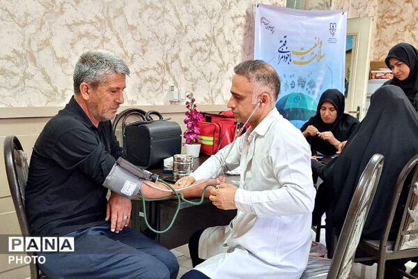 استقرار ایستگاه سلامت در اداره آموزش و پرورش کهریزک 
