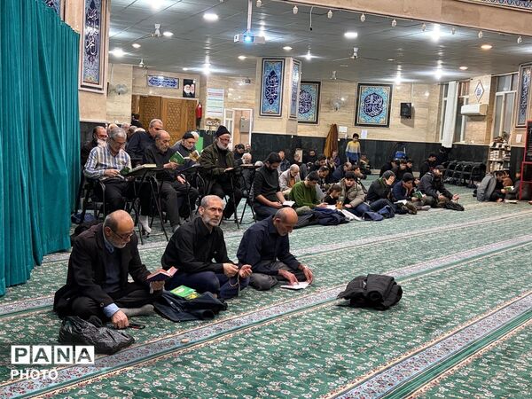سومین شب لیالی قدر در مسجد امام حسن مجتبی (ع) کرج