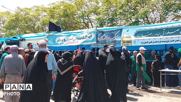 روایت راهپیمایی جاماندگان اربعین حسینی در شهرستان ساوه 