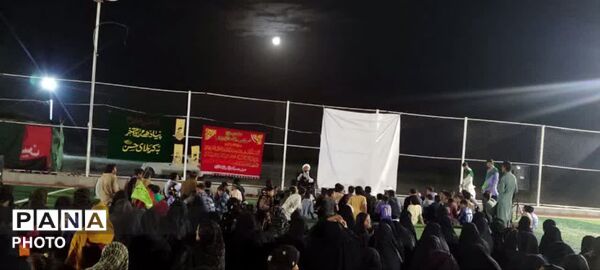 مراسم سوگواری رهبر شهید امام قائد در روستای زیارت پیرکرکان قلعه‌گنج 