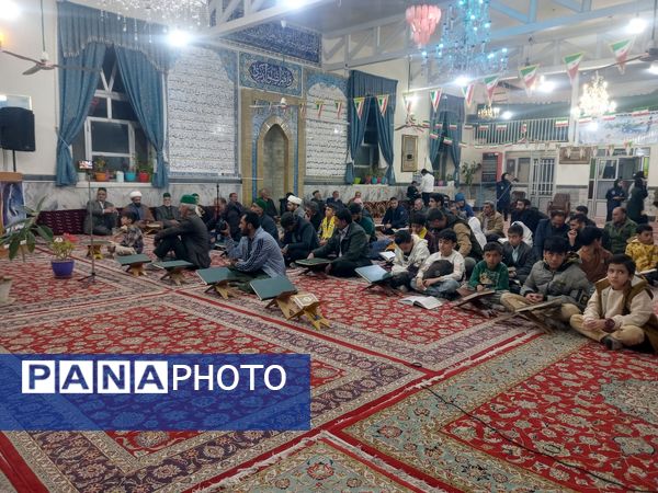 محفل انس با قرآن درمسجد جامع شهر بار