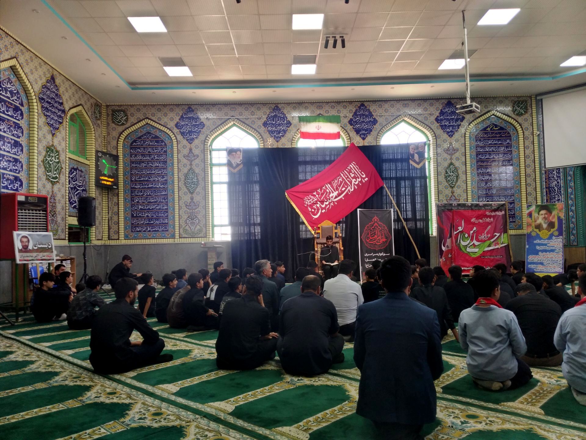 همراهی پیشتازان پسر بردسکن در مراسم «احلی من العسل»