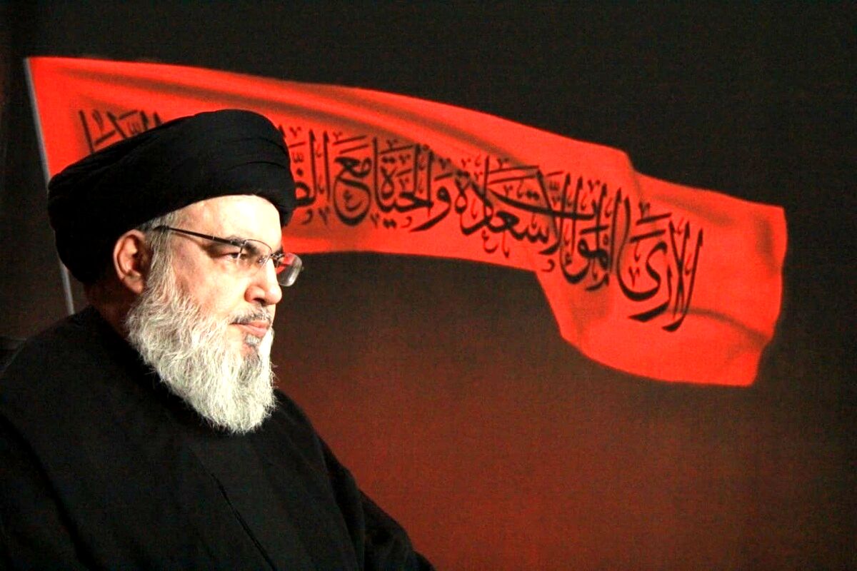 مراسم باشکوه سالگرد شهادت سید حسن نصرالله برگزار شد+عکس