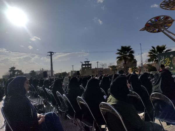 دعای ندبه باشکوه در آستانه میلاد حضرت مهدی(عج) در میدان حج یزد
