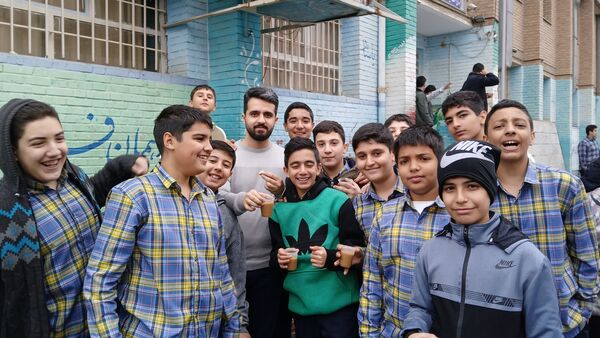 برپایی موکب در دبیرستان شهید بابایی به مناسبت بعث پیامبر‌(ص)