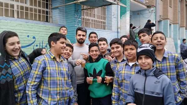 برپایی موکب در دبیرستان شهید بابایی به مناسبت بعث پیامبر‌(ص)