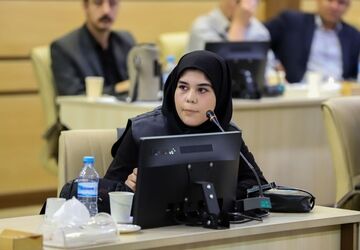 سخنرانی نماینده دانش‌آموزان زنجان در حضور رئیس‌جمهور