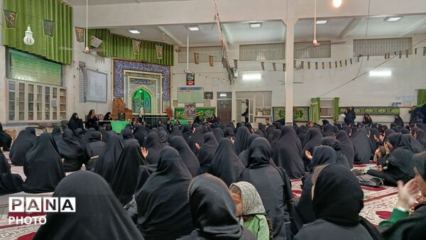 نهمین شب محرم در زینبیه دهستان بزرگ رزق‌آباد