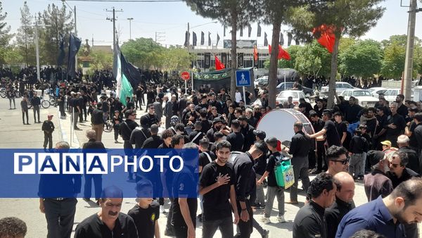 روز هشتم محرم دسته روی هیئت جانثاران ابوالفضلی روستای فدافن