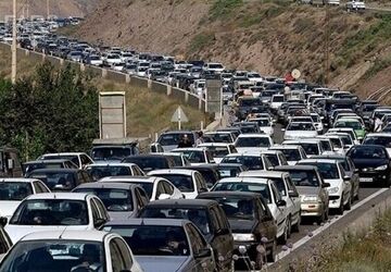 ترافیک سنگین و نیمه‌سنگین در برخی محورهای مواصلاتی کشور 