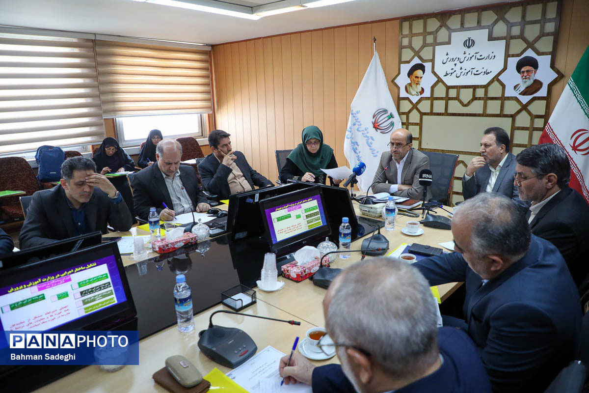 اولین جلسه دبیرخانه اجرایی الگوی مدرسه تراز سند تحول بنیادین