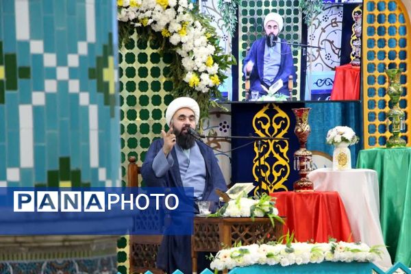 مراسم چهلم شهدای فتنه آمریکایی، صهیونیستی در امامزاده سید نصرالله یزد