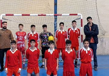 دومین مسابقه فوتسال تیم آموزشگاه شیخ فضل‌الله نوری در رقابت های شهرستانی 
