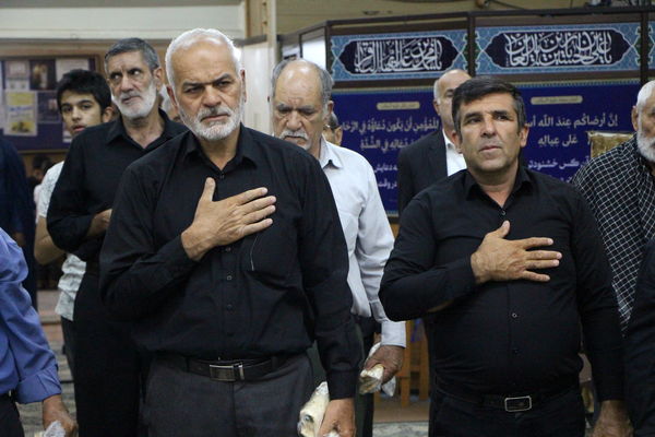 مراسم روضه اباعبدالله حسین (ع) در دفتر نماینده ولی فقیه یزد