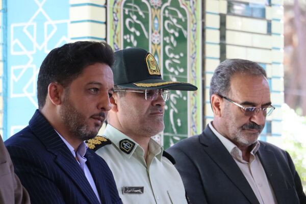 گرامیداشت روز آتش‌نشان و عطرافشانی مزار شهدای گمنام در تربت‌حیدریه