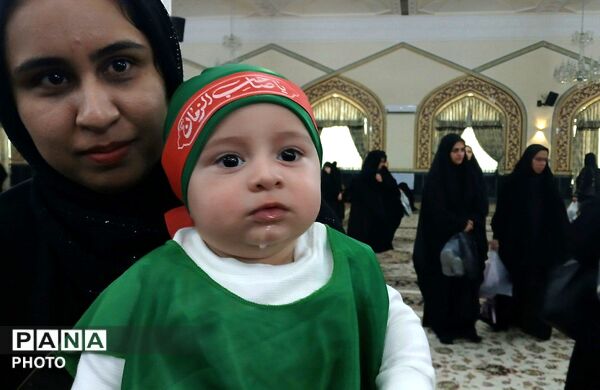 آیین معنوی شیرخوارگان حسینی در سالن اجتماعات زیارتگاه شهید مدرس 