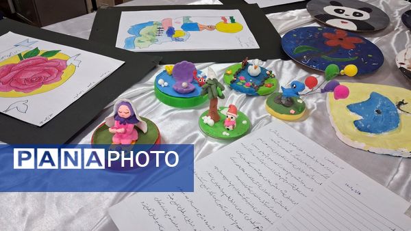 نمایشگاه هنری مدرسه شهید مدرس تبریز