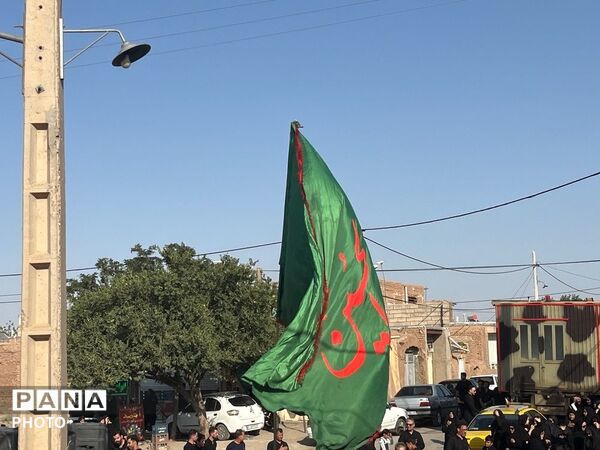 مراسم تعزیه حسینی در روستای فدیشه