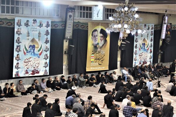 مراسمی به یاد شهدا در ایام رحلت حضرت معصومه(س)