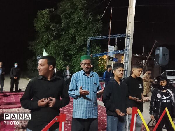 سوگاری  رهبر شهید و ایام ماه محرم به همراه اجتماعات شبانه در حسینیه شهدای شهر بار