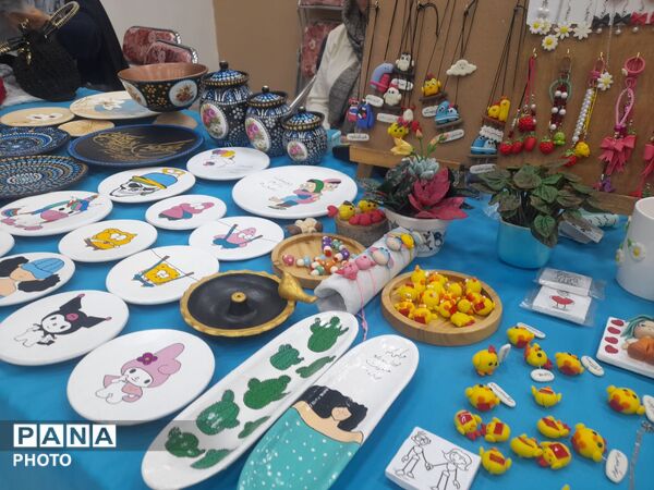رونق تولید در فرهنگسرای سیمرغ با برپایی بازارچه صنایع دستی