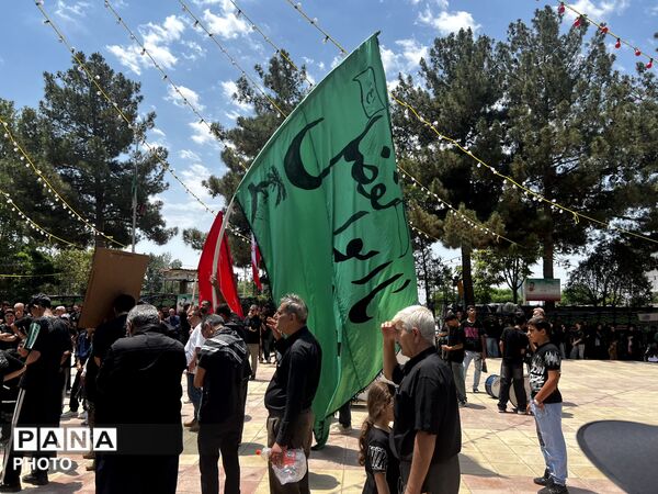 مراسم ظهر تاسوعا در شهرک ینگی امام  ساوجبلاغ