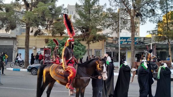 برگزاری آیین سوگواری کاروان عشق همزمان با شروع ماه صفر در شهرستان سبزوار