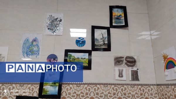 نمایشگاه صنایع دستی در دبستان احمدی مقدم چلیچه