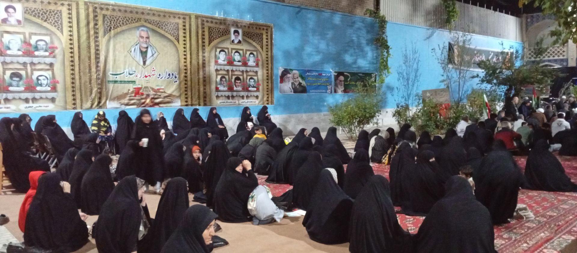 یادواره شهدای طلاب و روحانیت در حوزه علمیه آیت الله حکیم شهرستان شیروان