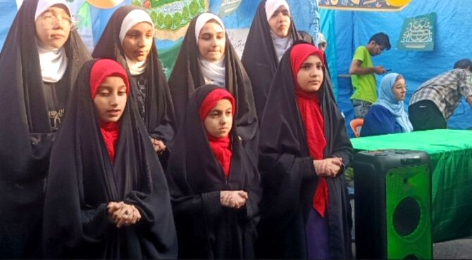 غدیر در رودهن رنگ"موکب گردی" گرفت
